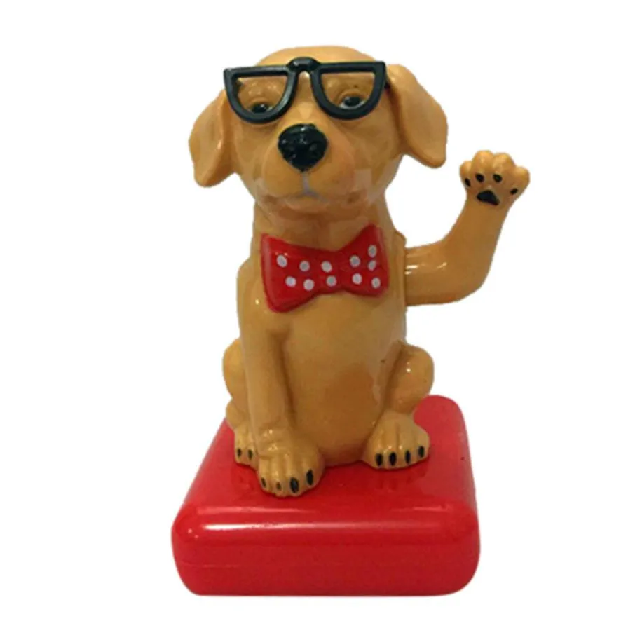 Solar Powered Dancing Animal Swinging Animated Bobble Dancer Toy Car Decor Newin Ornaments from