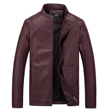 

Brand Motorcycle Leather Jackets Men Autumn and Winter Leather Clothing Men Leather Jackets Male Fashion Outwear Casual Coats
