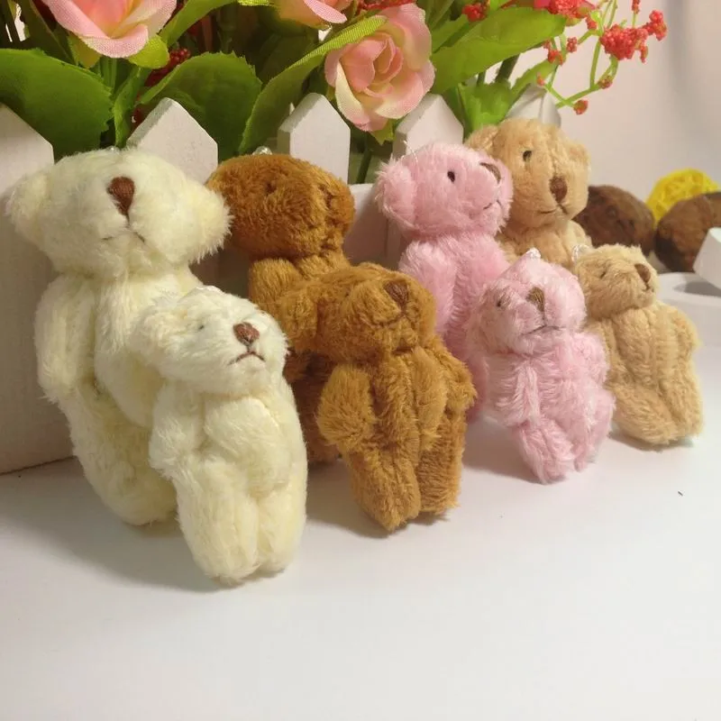 ALL-4cm 6cm plush long wool teddy bear (6)