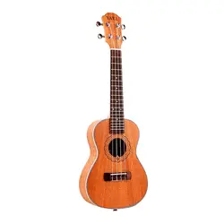 26 дюймов Тенор укулеле 4 нейлоновая нить Гавайская мини гитара акустическая гитара укулеле из красного дерева