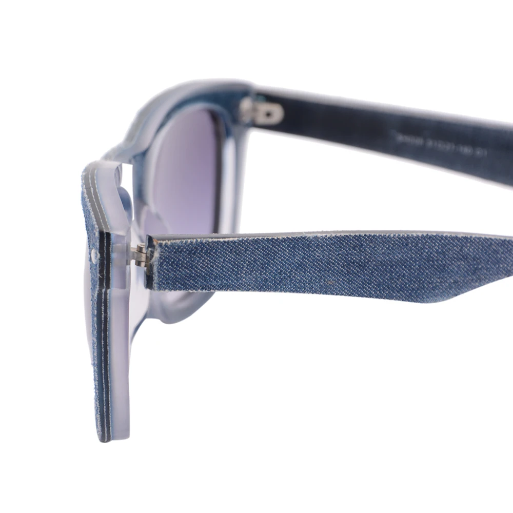 UV400 защиты, зеркальные очки-авиаторы, Для женщин модные Брендовая Дизайнерская обувь из джинсовой ткани, солнцезащитные очки Oculos culos De Sol Feminino SH008