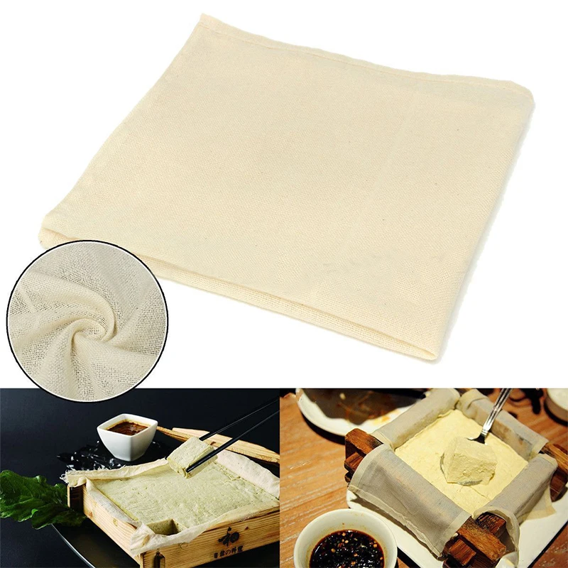 Mayitr 1/2/4 հատ հատ Tofu պանրի կտորեղենի Tofu- ի պատրաստման խոհանոցի համար DIY Սեղմելու ձուլվածք Խոհարարություն գործիք Խոհանոցային գործիքներ հարմարանքներ 43x43 սմ