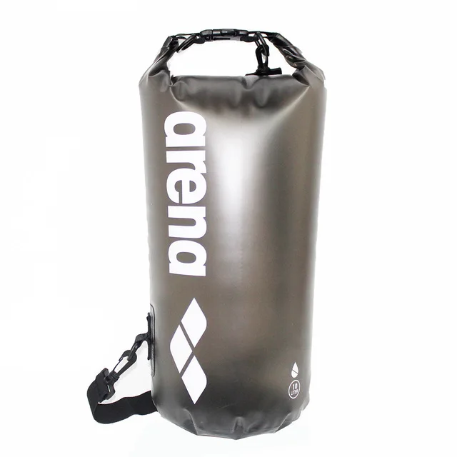 PVC Waterproof Bag Dry Bag 10L Ocean Swimming Backpack One-Shoulder Beach Drybag Outdoor Sport Camping Trekking Drift Dry Sack - Цвет: Gray