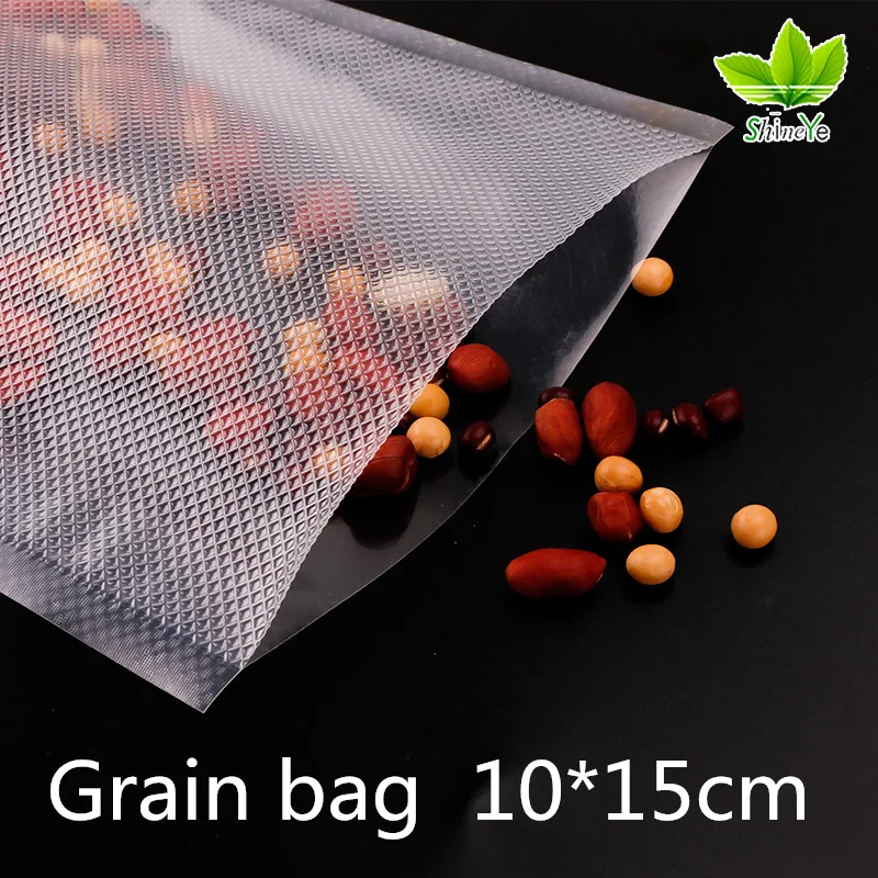 

50pcs 10 * 15cm piece plastic wrap for food vacuum bag