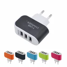 5 V 3.1A 3 порта USB зарядное устройство для телефона AC/универсальная вилка EU Быстрая зарядка мобильное зарядное устройство для Android смартфонов Iphone iPa
