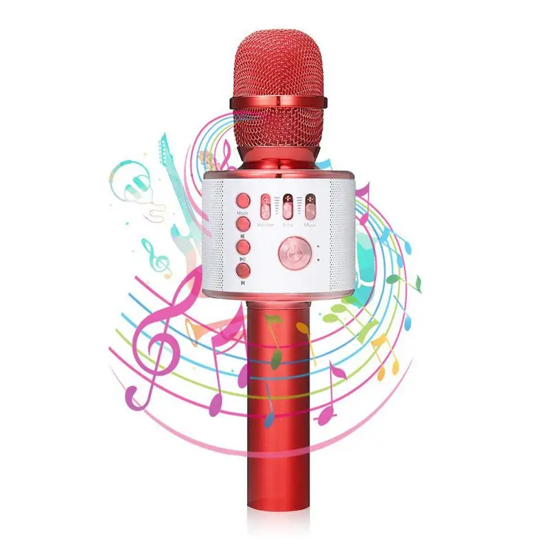 

Bluetooth Karaoke Microphone Wireless microphone Portable speaker Bluetooth connection Karaoke equipment TF card speaker alone