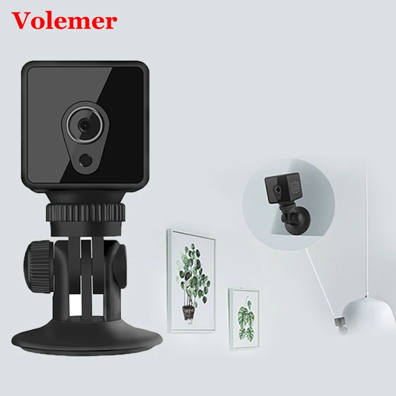 

Volemer Wifi S1 Mini Camera 1080P 720P HD Vehicle Camera Night Version Mini DVR Samllest Camera Motion Sensor Micro Camera