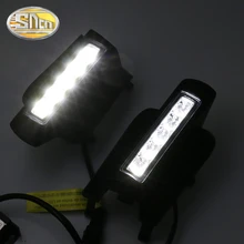 Для Toyota Prado 120 FJ120 LC120 2003 2004 2005 2006 2007 2008 2009 DRL противотуманных фар E4-Marked с затемнением/свет от Функция