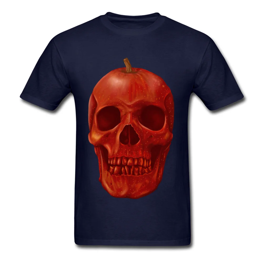 2018 Popular Forbidden Fruit Leisure Tshirts Round Collar Cotton Fabric Youth Tops Tees Short Sleeve Tee-Shirts Summer Autumn Forbidden Fruit navy