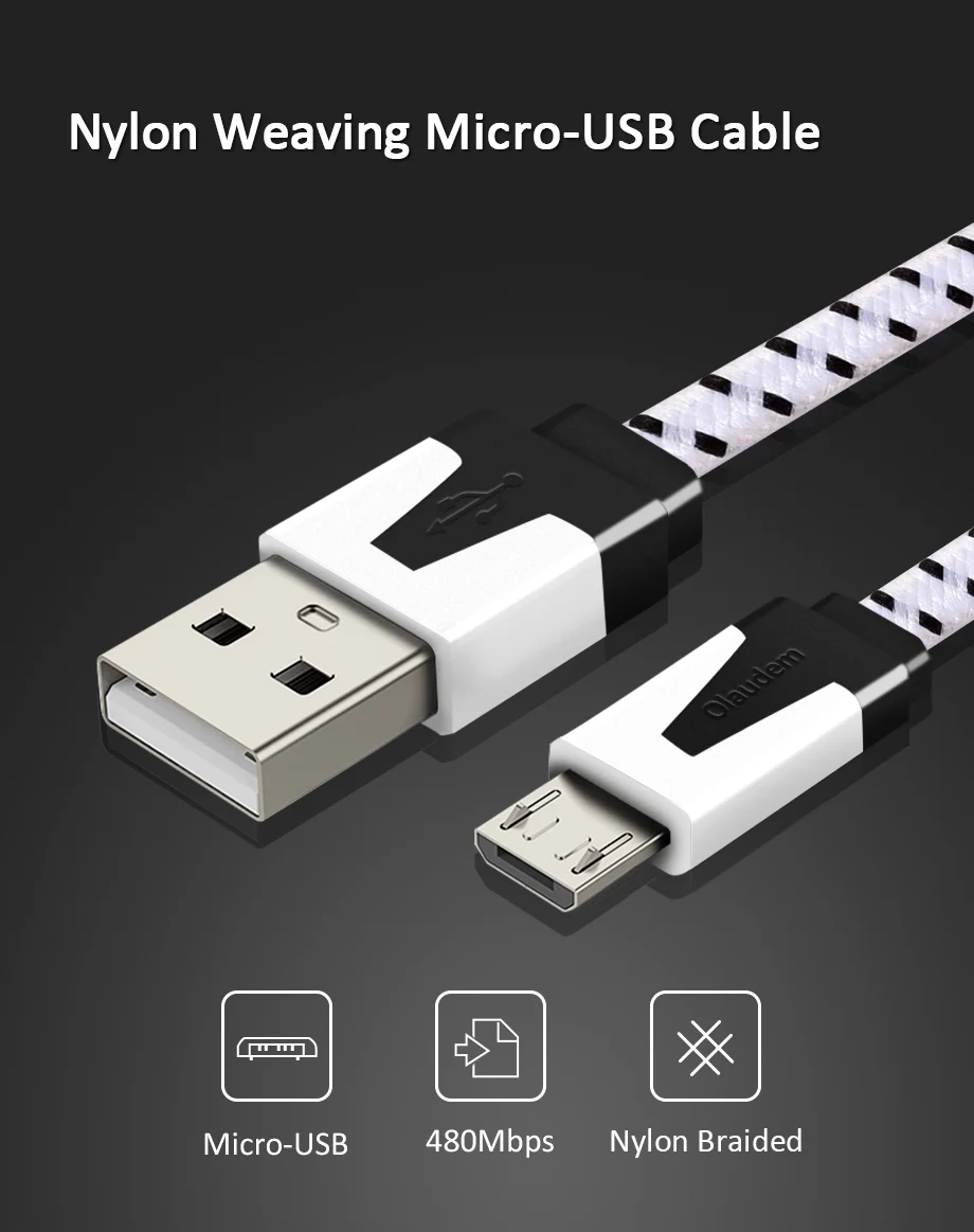 1.cable micro usb