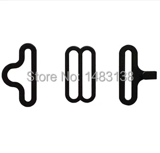 1000 компл./лот регулируемый галстук-бабочка пряжки-Крючки фиксаторы в форме галстука-бабочки 19 мм черный или серебристый DHL