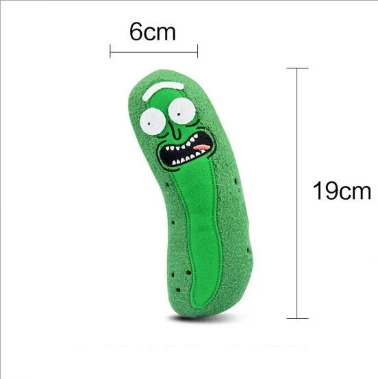 10pcs lot Rick and Morty Pickle Rick Plush Stuffed Toy Doll 20cm Anime Dolls Gifts for