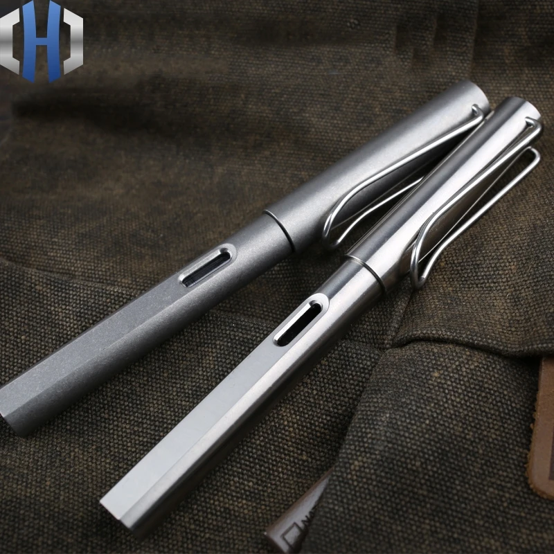 

EDC Titanium Alloy Self Defense Survival Safety Tactical Pen With Writing Multi-functional Portable Gear Tools EDC