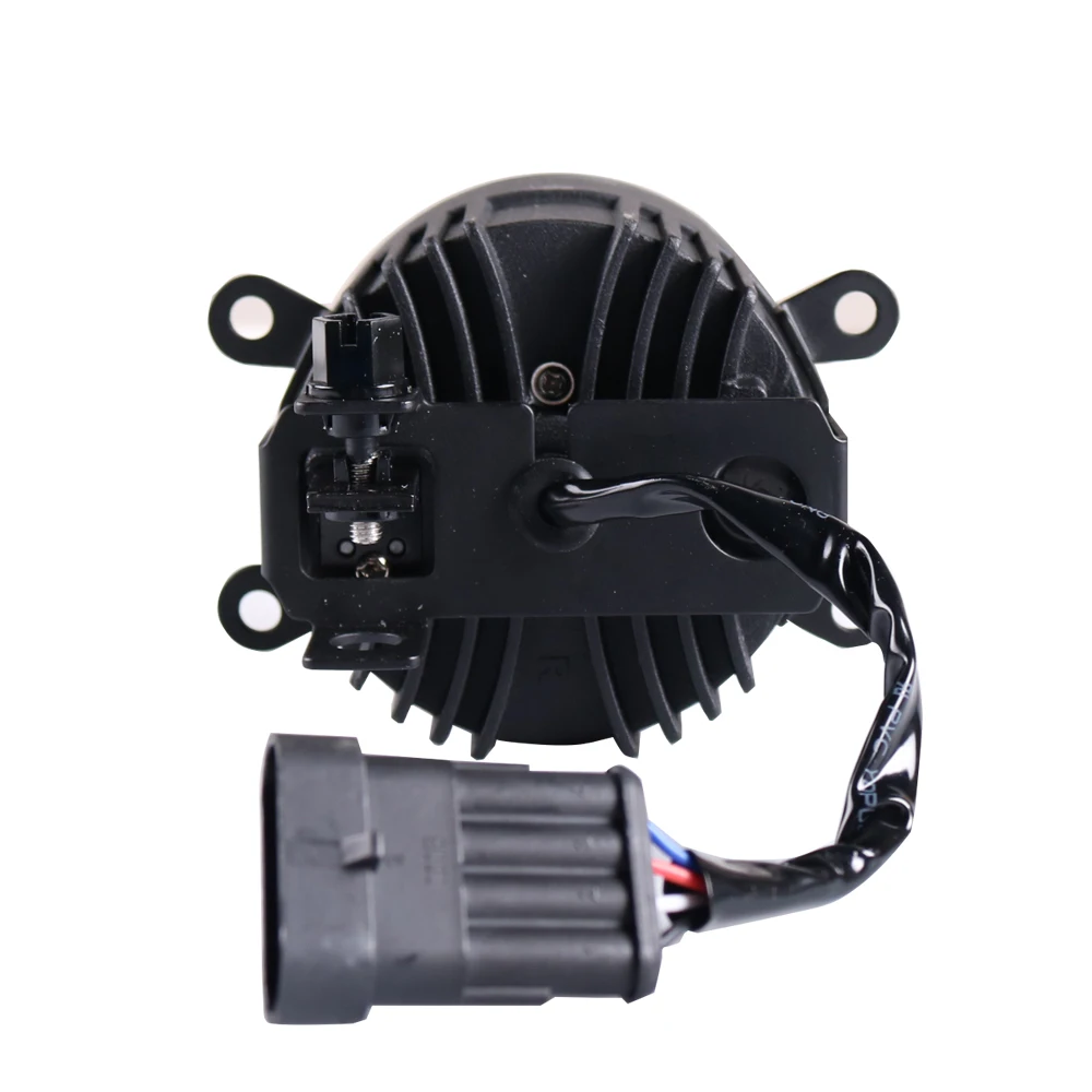  Sanvi 2 pcs 30W 6000K/3000K Bi LED Fog Lens 12V Fog Light With White/ Yellow beam Dual Color Fog le - 32986679829