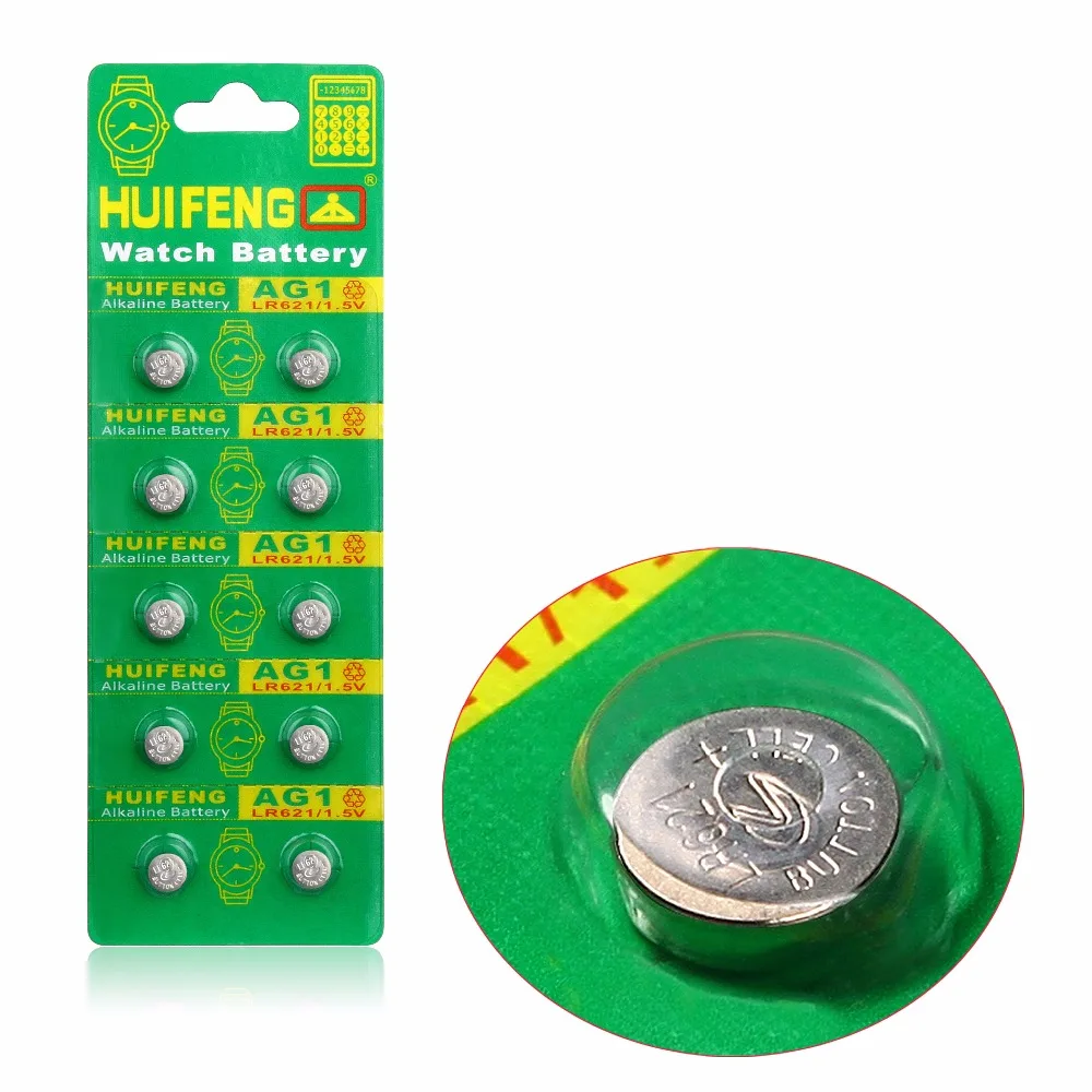 Батарея для монет 10 шт. AG1 364 SR621SW TR621SW CX60 621 SR60 LR60|coin battery|cell coin batteryag1 |