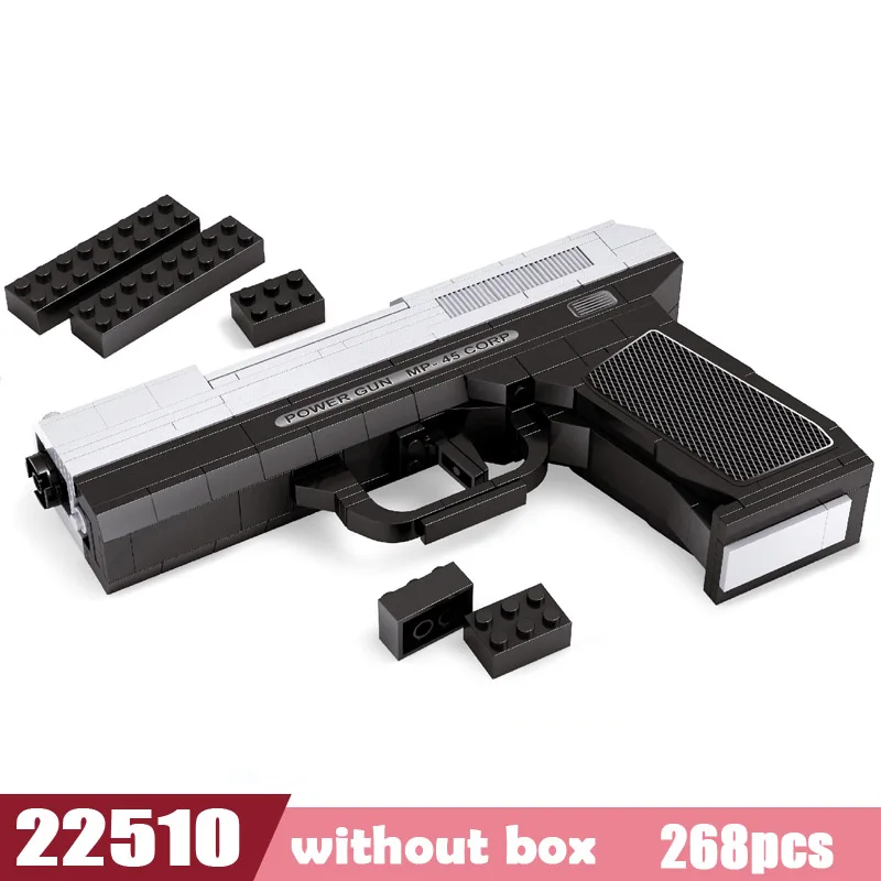 Снайперская винтовка SWAT AK47 набор строительных блоков Desert Eagle совместимы со всеми