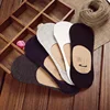 10 pieces = 5 pairs new Cotton men invisible socks men socks  silicone anti - skid, pure color summer socks ► Photo 3/5