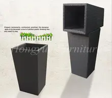 Latest designs rattan material outdoor planter furniture