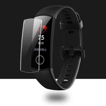 

5pcs Anti-shock Soft TPU Clear Protective Film Cover For Huawei Honor Band 5 4 Band4 Band5 Smart Wristband Full Screen Protector
