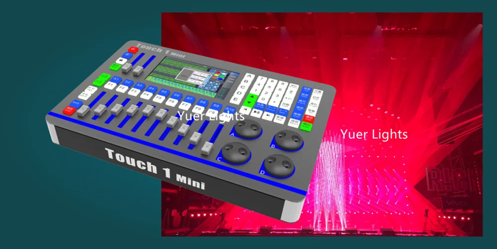 Профессиональная консоль Touch 1 мини DMX контроллер движущаяся головка световая
