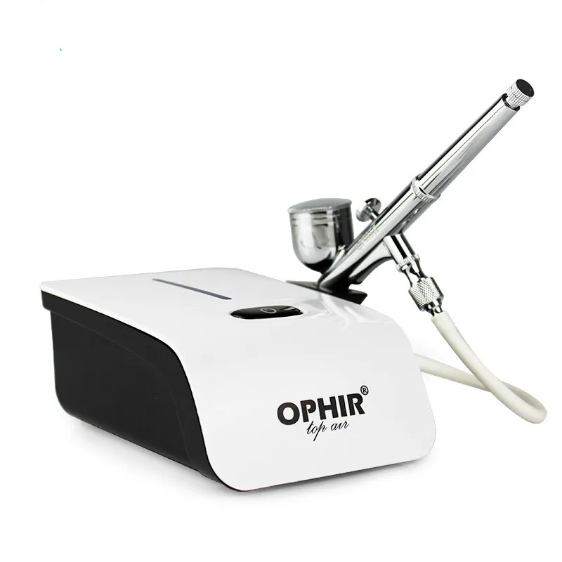 OPHIR Аэрограф Комплект с воздушным компрессором воздуха щетка спрей для система