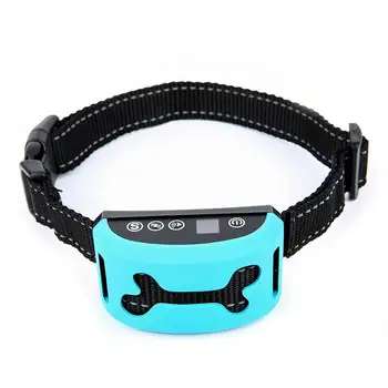

Pet Dog Anti Bark Collar Adjustable 7 Sensitivity Levels Vibration Stop Barking Dog Training Collars
