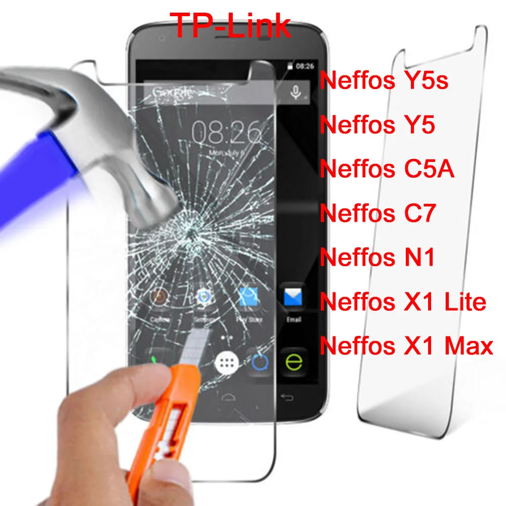 

TP-Link Neffos X1 Max Tempered Glass TP-Link Neffos X1 Lite Screen Protector Protective Film On TP-Link Neffos C7 N1 Y5 Y5S C5A