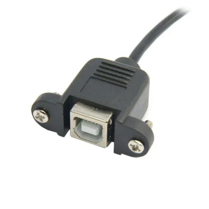 25 см USB 2 0 B гнездовой разъем крепление панели для принтера шаг 54 мм 5pin корпус PCB