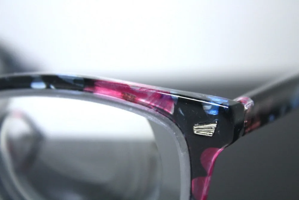 Новинка 2016 оправы для очков Monturas De Gafas оправа в большой оправе с цветком