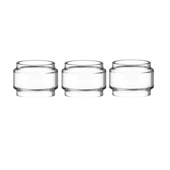 

Authentic iwodevape Fat Glass Tube for pharaoh mini Bulb Glass Tube Clear Color 3 Pack