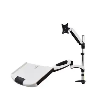 

S01 Aluminum Alloy Gas Spring Full Motion Workstation Desktop Mounting PS Stand Customized Engineering Bracket