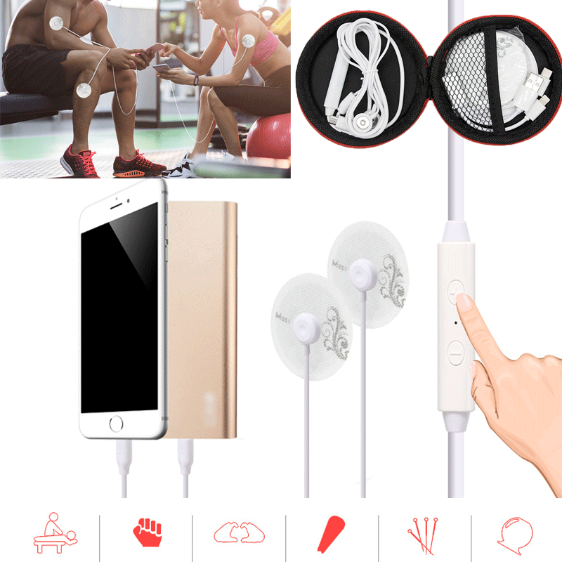 Мини массажные подушечки для смартфона Зарядка Подключение для плеча шеи талии