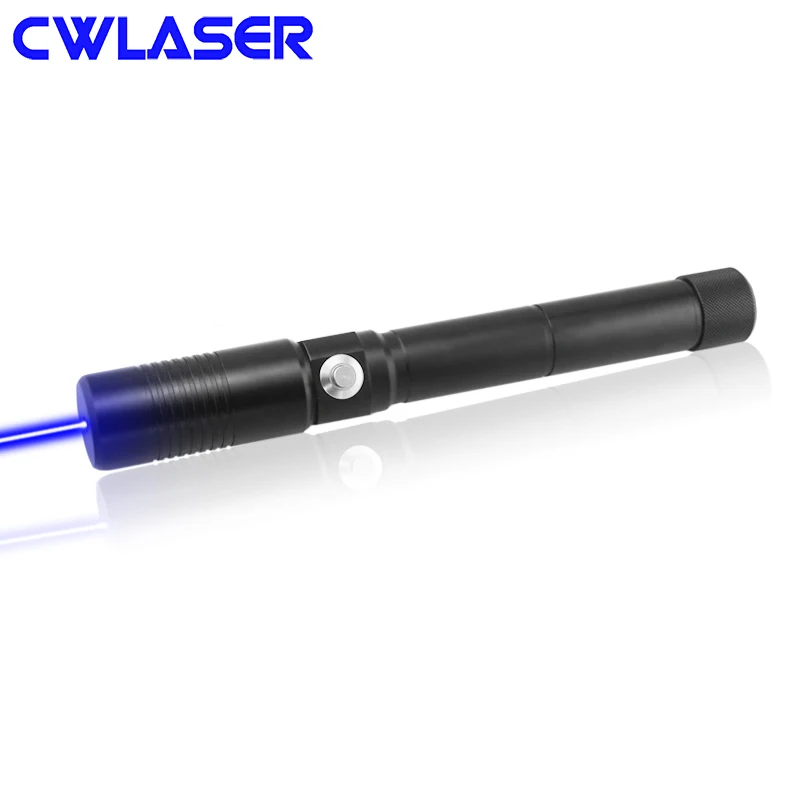 CWLASER 50000m Powerful Burning Laser 450nm Portable Focusable Blue Laser Pointer with Safety Glasses and Luxury Case (Black) CWLASER 50000m Powerful Burning Laser 450nm Portable Focusable Blue Laser Pointer with Safety Glasses and Luxury Case (Black)