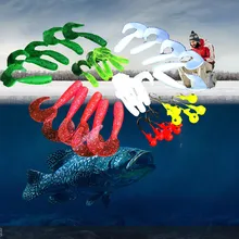 35 шт Мягкая приманка в виде червей приманка набор ведущий крючок рыболовная приманка с крючками набор снастей безопасность и выживания Z912