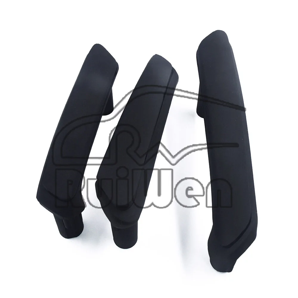Для VW Passat B5 1998-2005 3B4 867 371 3B4867179B передняя правая задняя левая задняя правая дверь черные ручки с накладкой - Цвет: Set