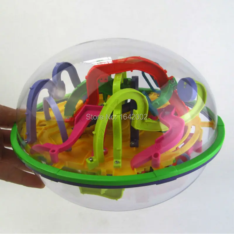 3D волшебный лабиринт мяч 299 закрытый уровень развивающая игрушка мяч детские развивающие игрушки орбита Развивающая игра Рождественский подарок на год
