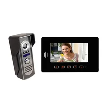 Freeship 7 “Apartamentos video Monitor video de la puerta sistema de intercomunicación de Seguridad Táctil de la cámara Video de La Puerta Teléfono Intercom Timbre de la Puerta