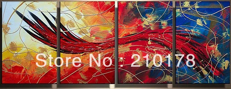 

handmade oil painting on canvas modern 100% Best Art Abstract oil painting original directly from artist XD4-218