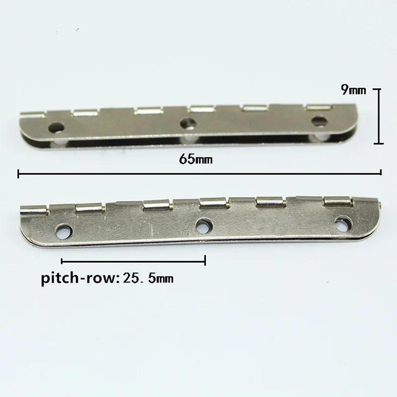 Oval Iron Cabinet Door Luggage Long Hinge,6 Holes Decor,Furniture Decoration,Chinese Antique Vintage Old Hinges,65*9mm,20Pcs