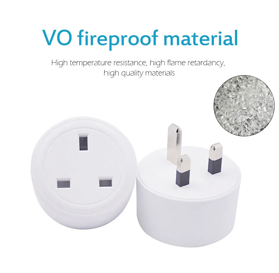 1 PC Smart WiFi Socket UK Plug Home Wireless Outlet Voice Intelligent Control APP  Remote Control Timer Alexa Echo Google HOME (6)
