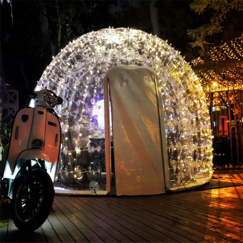 

Ngryise 1Pcs A Set bubble outdoor transparent tent
