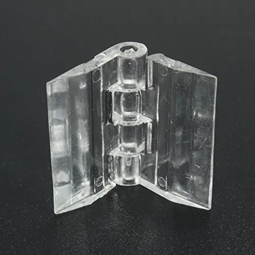 

30x34mm Acrylic Hinge , perspex Transparent Hinge , Plexiglass Hinge , organic glass hinge ,furniture accessory