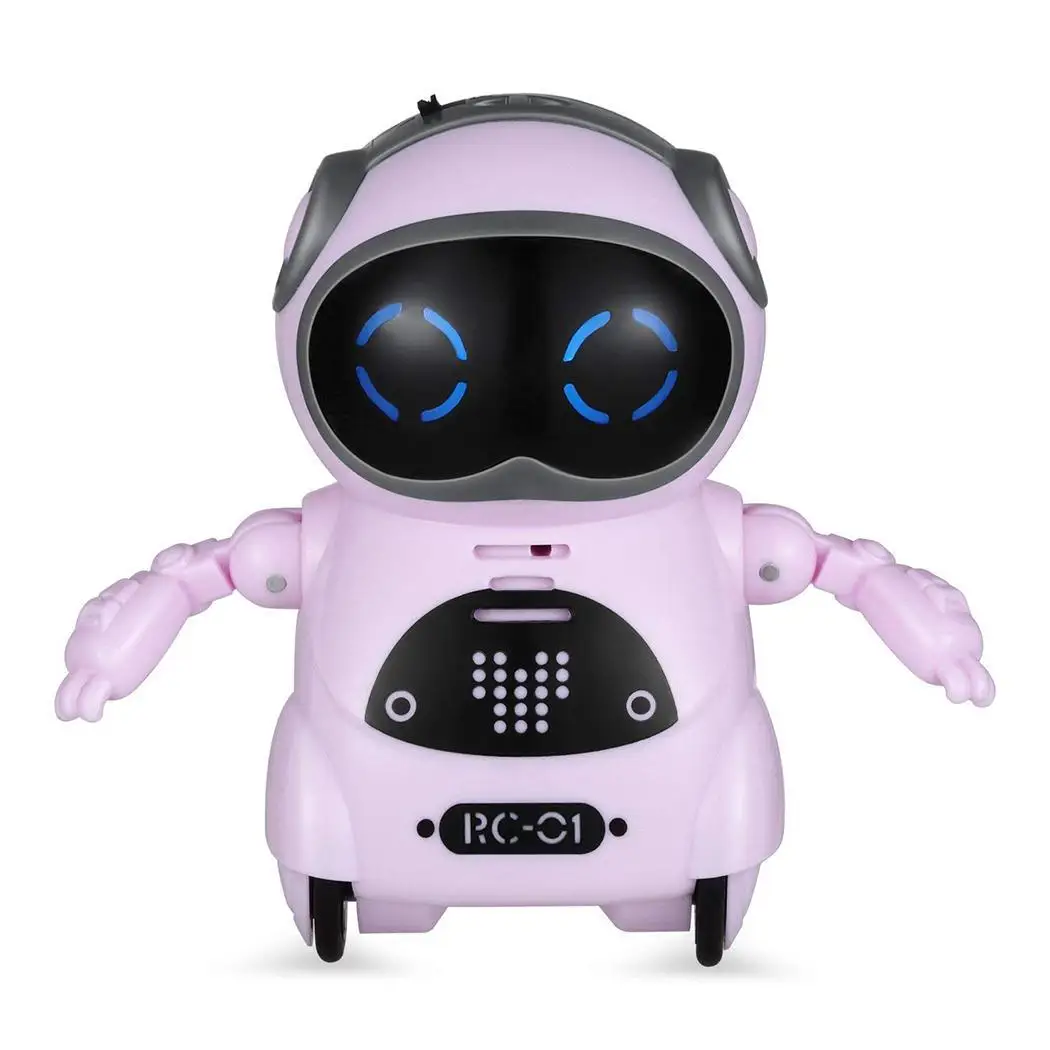 Kids Mini Pocket Robot Toy Interactive Dialogue Conversation Gift | Игрушки и хобби