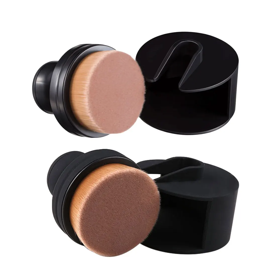 

Flat Round Makeup Brush Super Soft Makeup Brush Shadow Foundation Female Makeup Powder Liquid Blush Brush Seal Foundation Brush