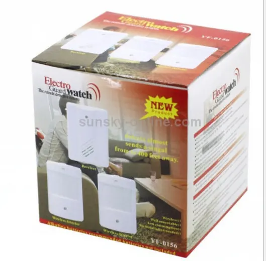 

To Alice Music 3V Inductor 9V Receiver Wireless Infrared induction 7 meters Alarm Greetings Doorbell For Sale