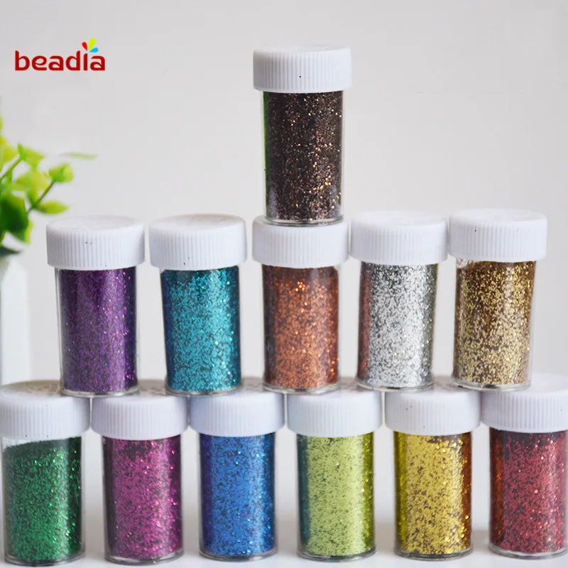 

20g Nail Art Glitter Powder Sequins Super Makeup Glitter Powder 3D Nail Art Manicure Powder Wedding DIY Party Decor