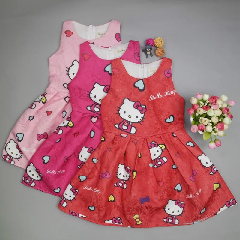 Baby Girls Clothes Hello Kitty Dress for Girls Christmas Dress Princess Party Clothes Children Hello Kitty Clothing Kids Costume Baby Girls Clothes Hello Kitty Dress for Girls Christmas Dress Princess Party Clothes Children Hello Kitty Clothing Kids Costume