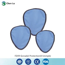 Прямые продажи гамма-лучи и рентгеновское излучение Защитная 0,5 mmpb свинцовый шарф гонадная защита медицинские аксессуары