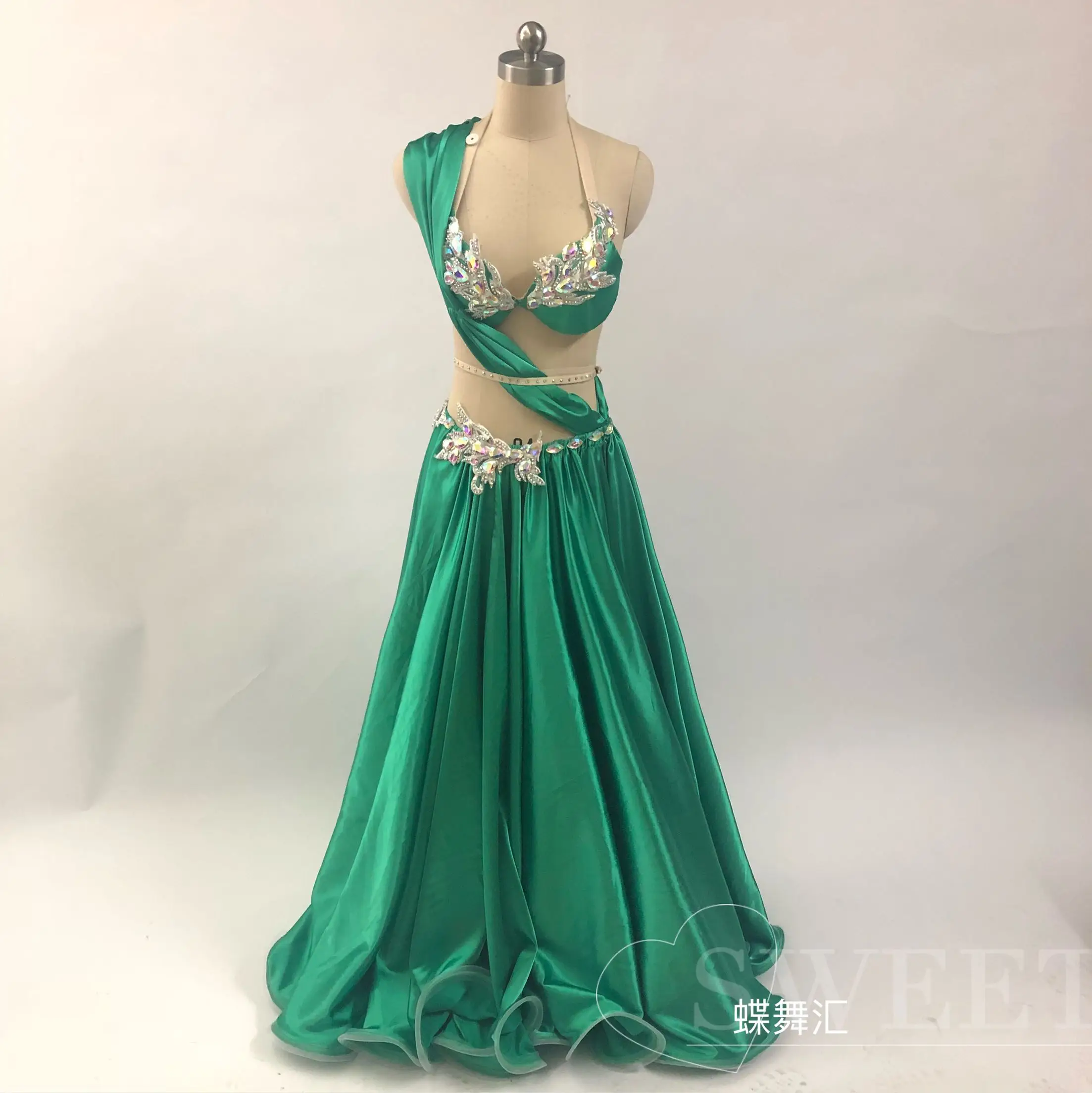 Платье для танца живота Bellydance костюм с поясом и юбкой 3524|Танец живота| |