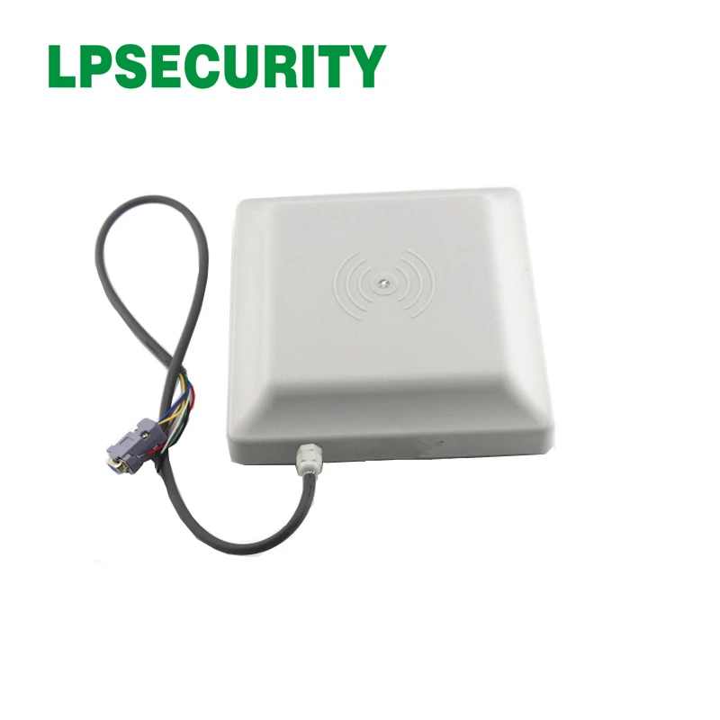 Parking Gate Access Control 6m RFID UHF Reader Integrative Long Range Antenna Reader (Free SDK)
